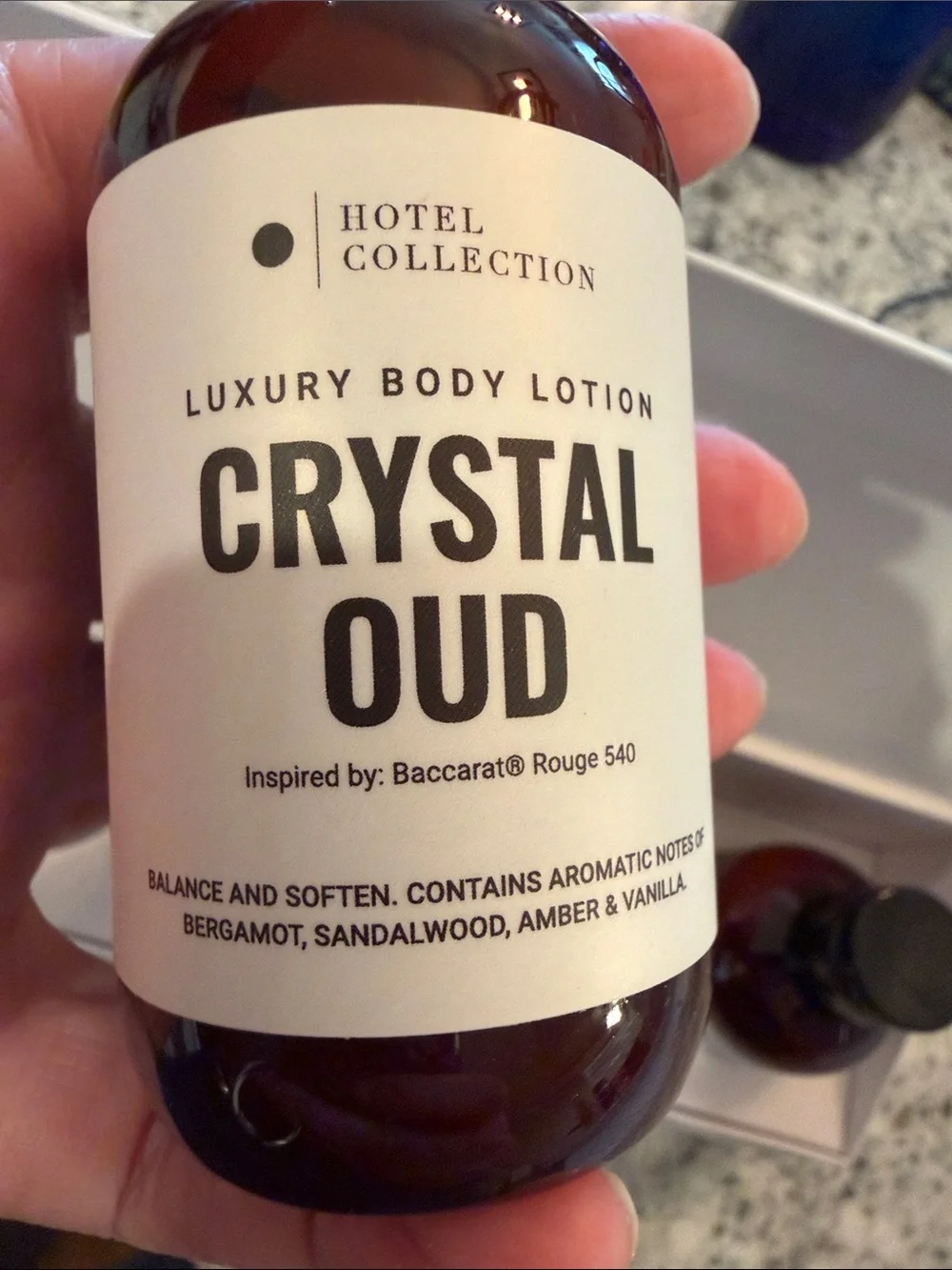 Hotel Collection Luxury Bath & Body Travel Set -Crystal Oud